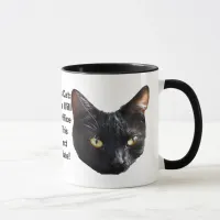 Politics Cat No Rats Will Be In Office Mug