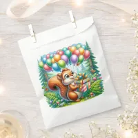 Woodland Animals Themed Birthday Party Favor Bag