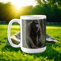 Bigfoot Sasquatch in the Woods Coffee Mug