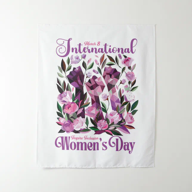 International Women's Day March 8 Tapestry