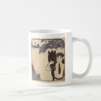 Boy and horse coffee mug