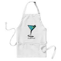 Fun Aqua Martini Adult Apron