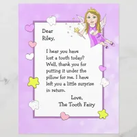 Letter from the Tooth Fairy