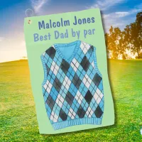 Best Dad golfing gifts fun golf par towel