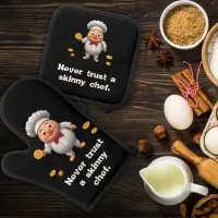 Chubby Chef Kitchen Set - Potholder & Oven Mitt