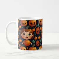 Little Pumpkin Girl Coffee Mug