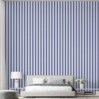 Regency Stripe Navy Blue Wallpaper