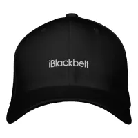 Martial Arts iBlackbelt Embroidered Cap