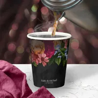 Sultry Nights Floral Wedding V2 ID829 Paper Cups