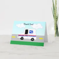 Thank you to Mail Men or Mail Card