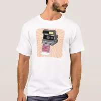 Make Comeback Instant Camera Fun Slogan T-Shirt