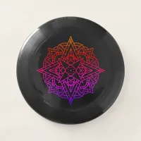 Rainbow Mandala  Wham-O Frisbee