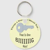 One BIG Key Lt Keychain