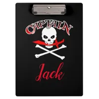 Personalized Jolly Roger (Cutlass)  Clipboard