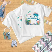 Blue Wild One, Oceanic Adventure party  T-Shirt