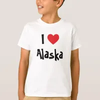 I Love Alaska T-Shirt