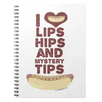 Hot Dog Ingredient Love Funny Slogan Art Notebook