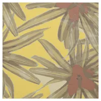 Exotic Bromeliads Pattern Fabric