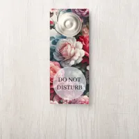 Timeless Rose Floral Charm Door Hanger