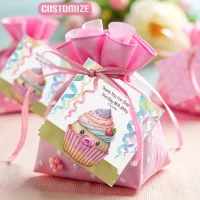 Custom Baby Shower Cupcake Favor Tags