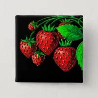 Fresh Strawberries Button