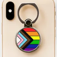 LGBTQIA+ Flag  Phone Ring Stand