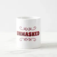 Red Unmasked Autism Coffee Mug