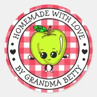 Made with Love, Homemade Apple Pie Gift Labels