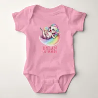 Little Dragon 2024 Newborn Coming Home Outfit Cute Baby Bodysuit