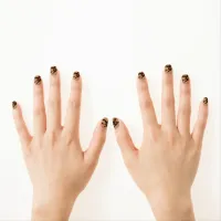 Witching Hour Silhouette Minx Nail Art