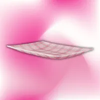 Pink and White Plaid Name Monogram | Trinket Tray