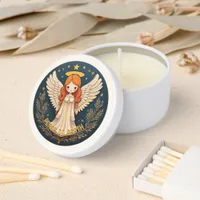 Peace on Earth Christmas Angel ID1082 Mini Candle Favors