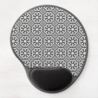 Black and White Gel Mouse Pad