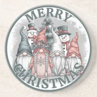 Christmas Gnomes Coaster