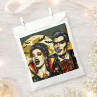 Vampires and Bats Halloween Party  Favor Bag