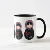 Matryoshka Ringer Mug