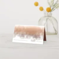 Watercolor Reflections Table Clay ID774 Place Card