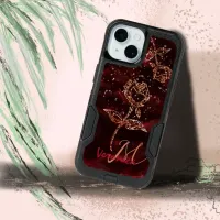 Stylish Red Burgundy Phone Case