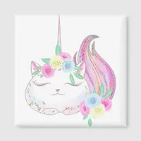 Cute Caticorn Magnet