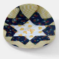 Paperweight - Quilted Star with Ducks and Flowers