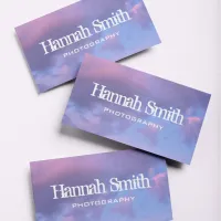 Cotton Candy Sunset Business Card