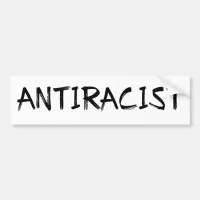 ANTIRACIST BUMPER STICKER