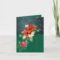 Folded holiday card 