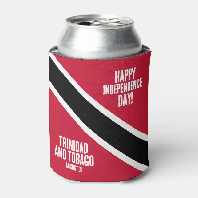Trinidad & Tobago Independence Day National Flag Can Cooler