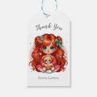 Personalized Sweet Little Girl Gift Tags