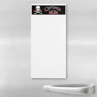 Captain Mom Magnetic Notepad