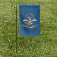 North Dakota State Vertical Garden Flag