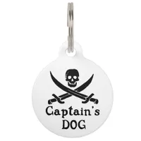 Captain's Dog Pet Tag