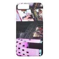 Times Square in New York City (pink) iPhone 8 Plus/7 Plus Case