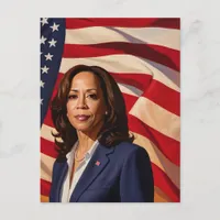 Kamala Harris Female President Postcard